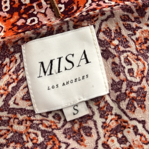 MISA OFF SHOULDER RUFFLE PRINT TOP - Picture 6 of 7